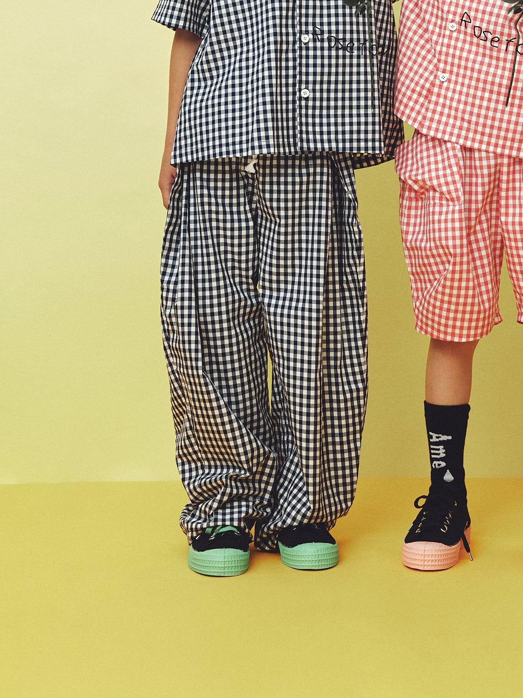Gingham Pants LL SIZE