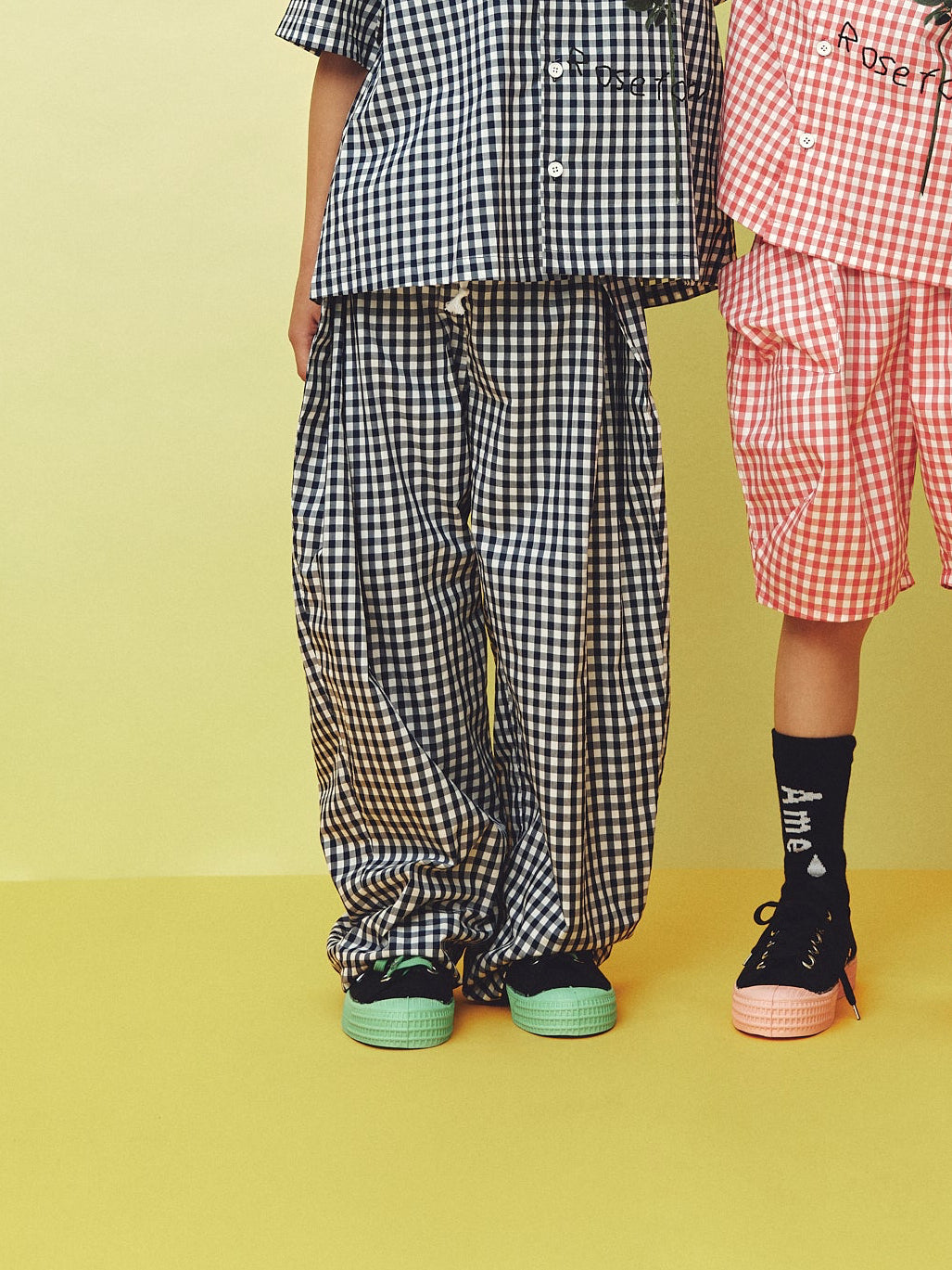 Gingham Pants