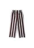Striped Pants CREAM × RASPBERRY CHOCOLATE