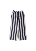 Striped Pants WOLF GRAY × BLUEBERRY