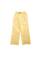 Color Straight Turn Up Pants BUTTER