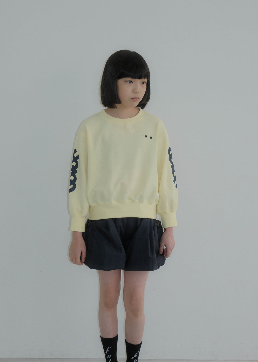 Color Jersey Sweatshirt LEMON