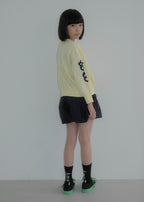 Color Jersey Sweatshirt LEMON