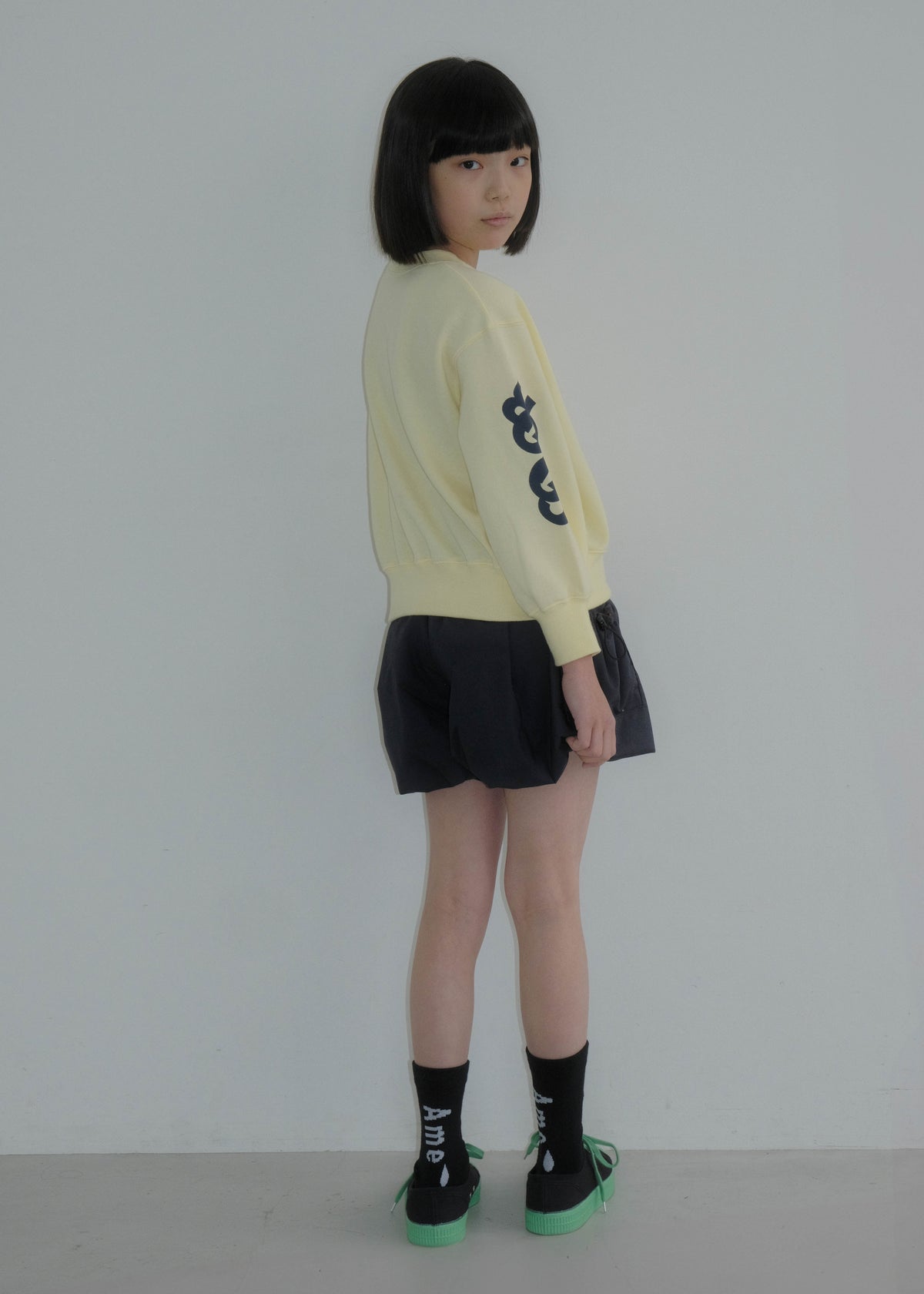 Color Jersey Sweatshirt LEMON