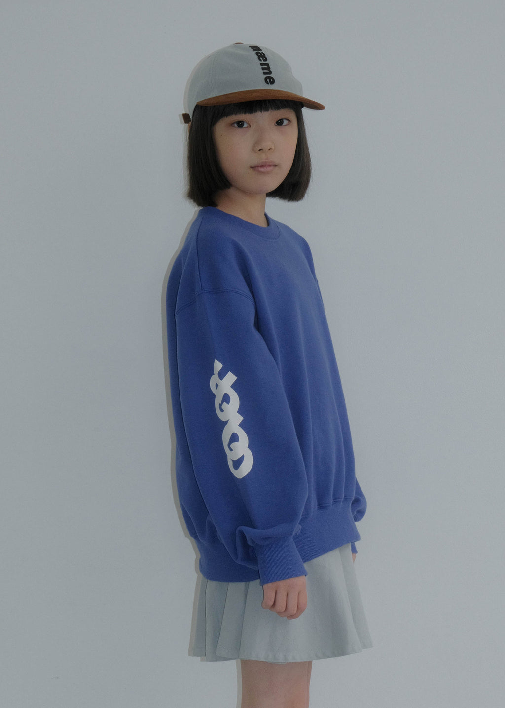Color Jersey Sweatshirt BLUE