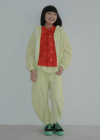Pleated Balloon Pants LIME