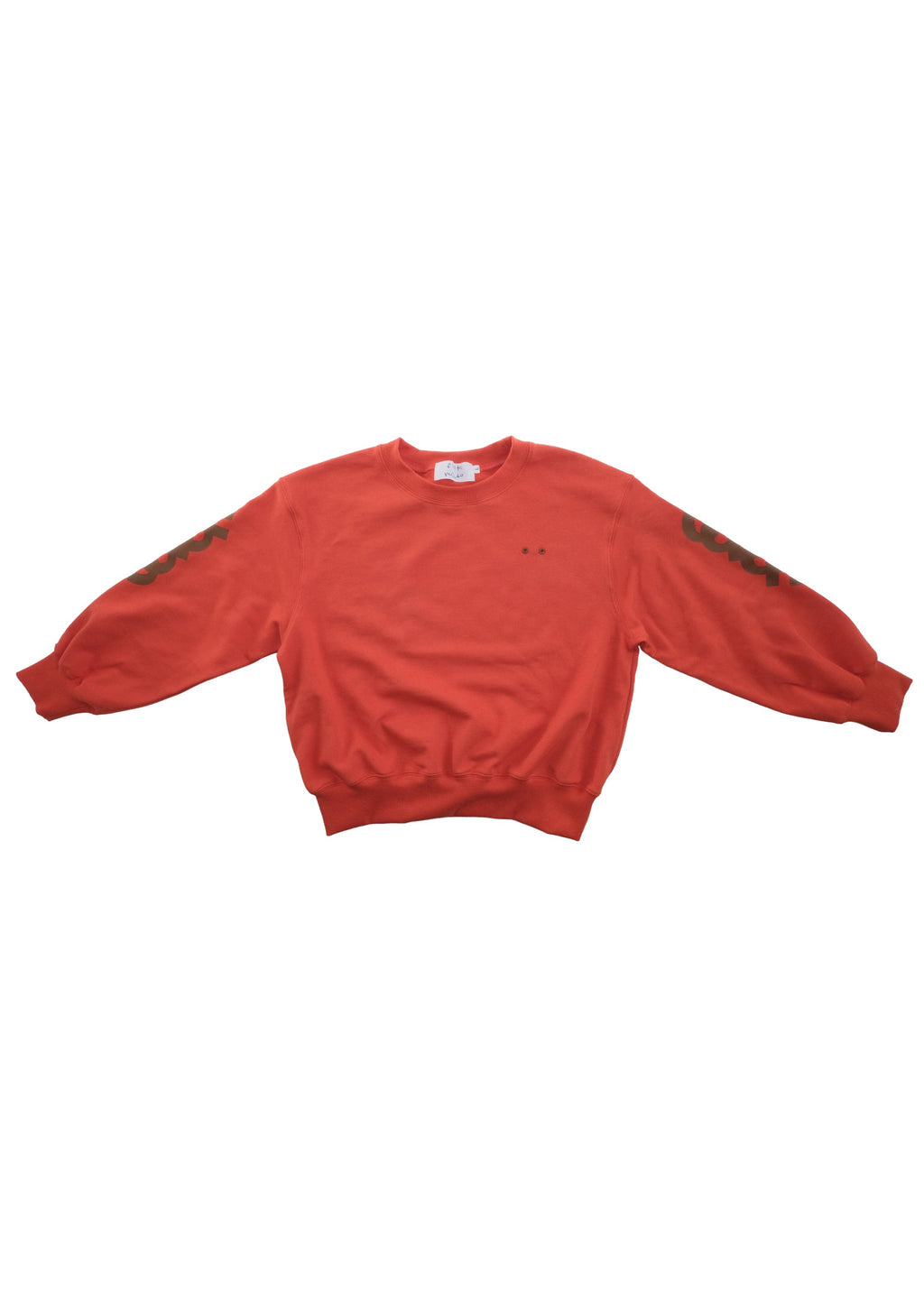 Color Jersey Sweatshirt CARROT
