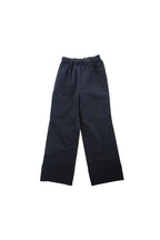 Color Straight Turn Up Pants NAVY