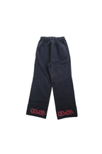 Color Straight Turn Up Pants NAVY