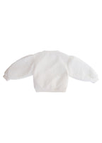 Quilted Sweatshirt OFF WHITE