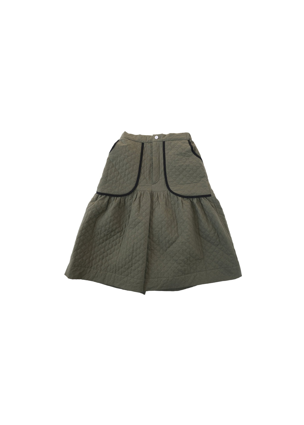 Quilted Harf Pants OLIVE GREEN