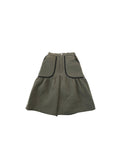 Quilted Harf Pants OLIVE GREEN