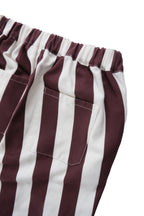 Striped Pants CREAM × RASPBERRY CHOCOLATE