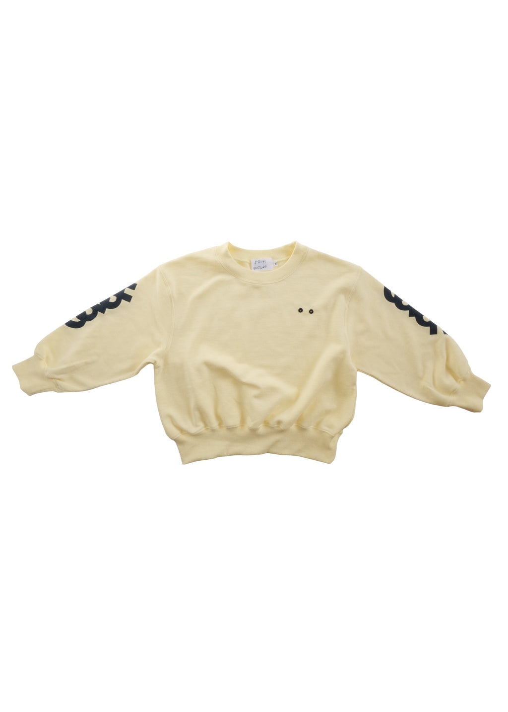 Color Jersey Sweatshirt LEMON