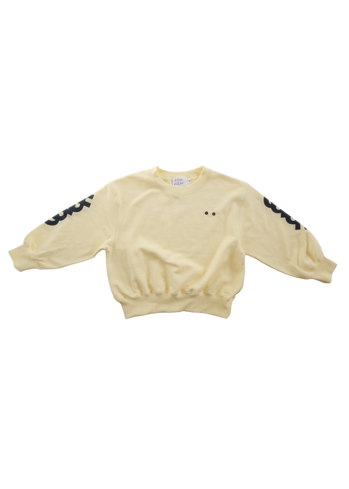 Color Jersey Sweatshirt LEMON