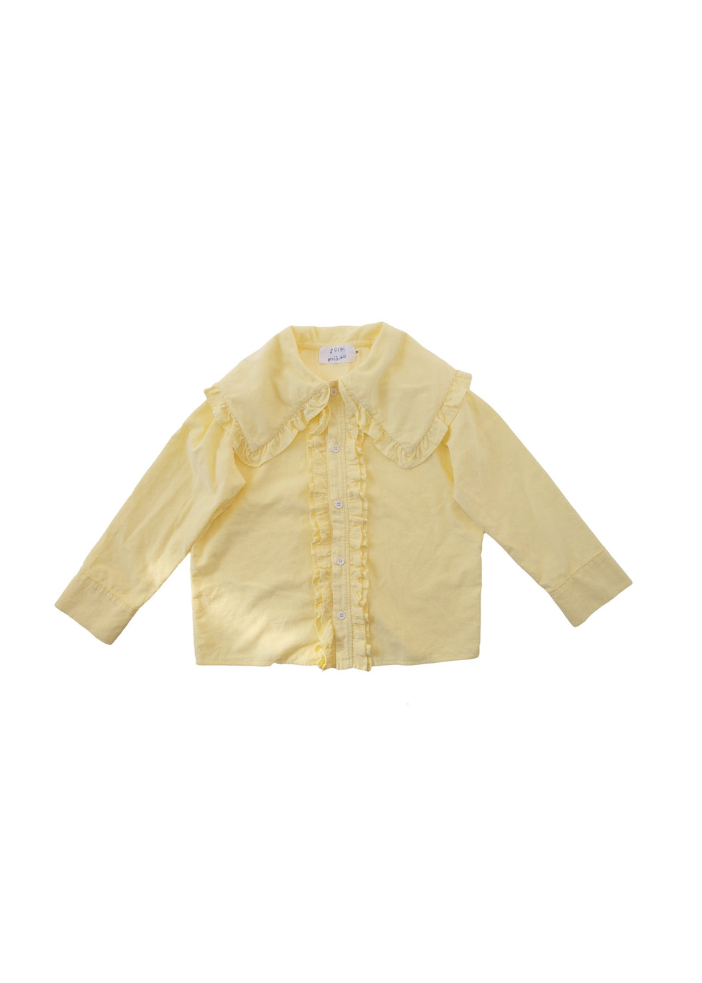 Big Collar Blouse LEMON