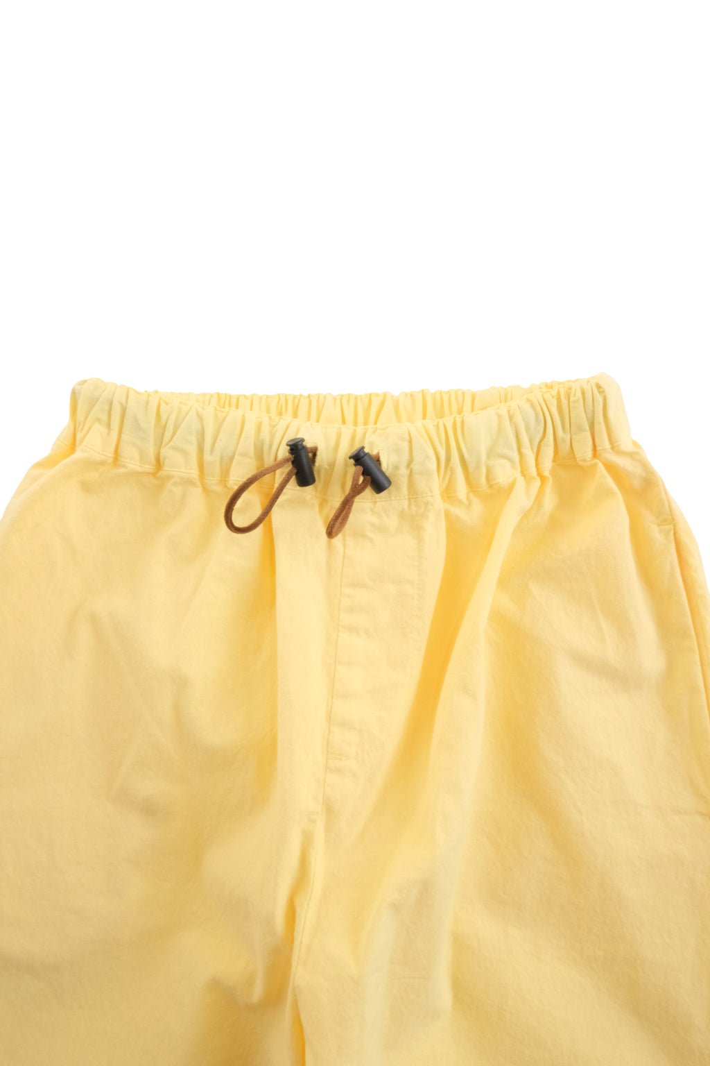 Color Straight Turn Up Pants BUTTER