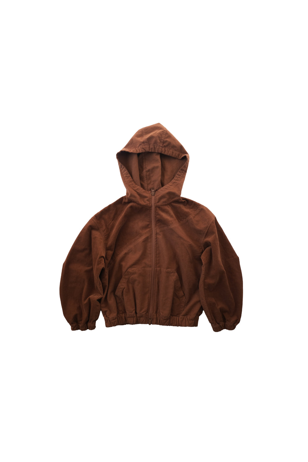 Stormy Hood Blouson CHESTNUT