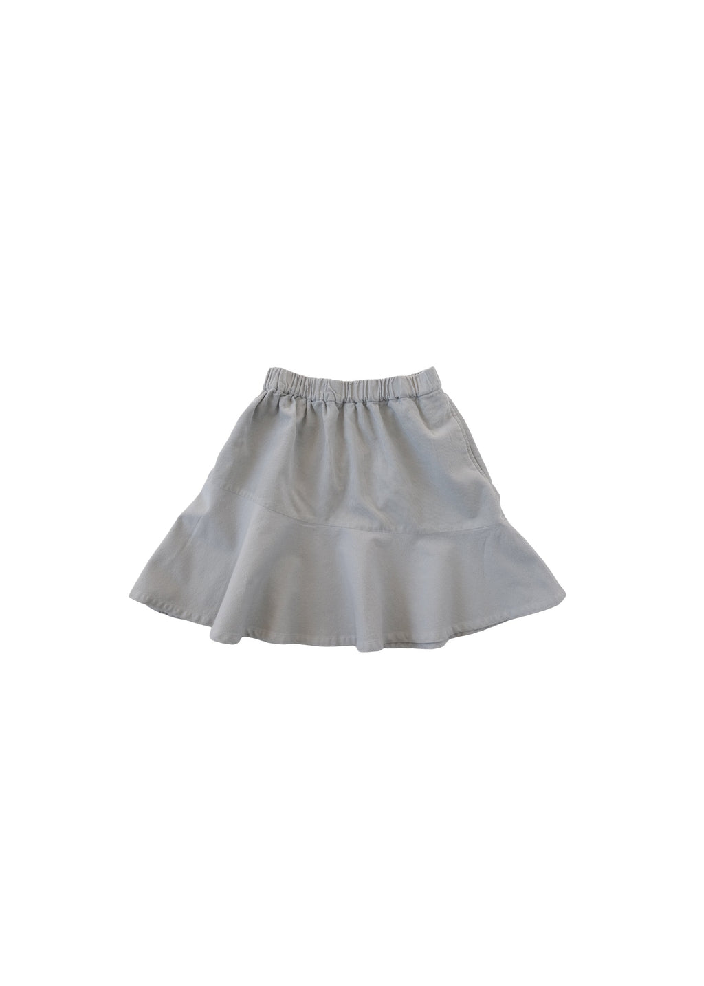 Peplum Skirt WOLF GRAY