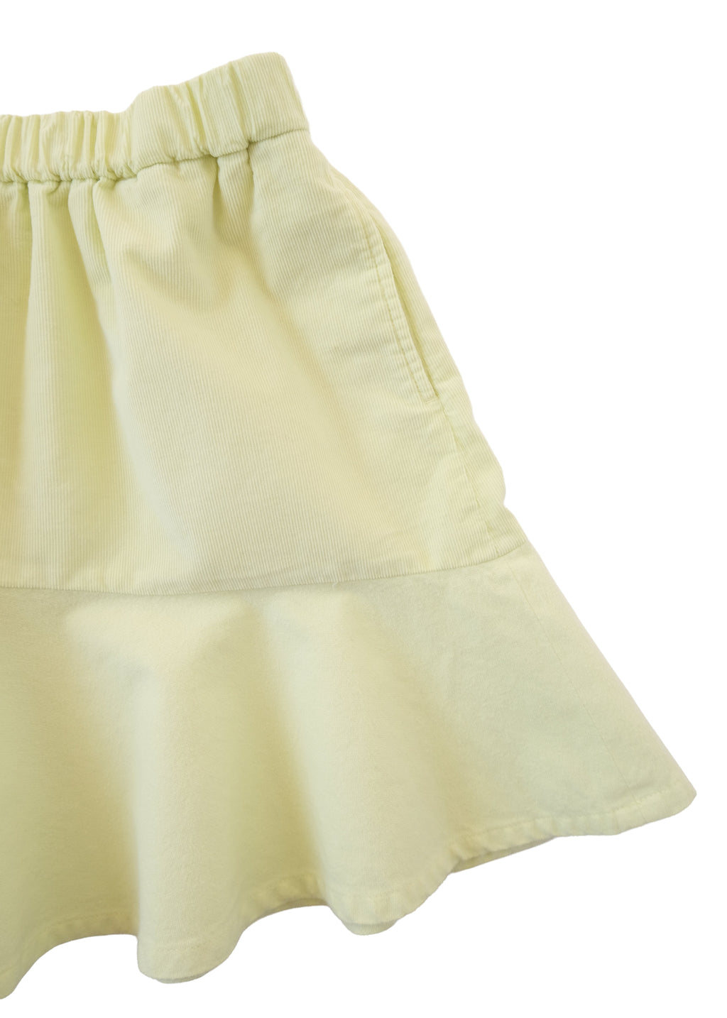 Peplum Skirt LIME