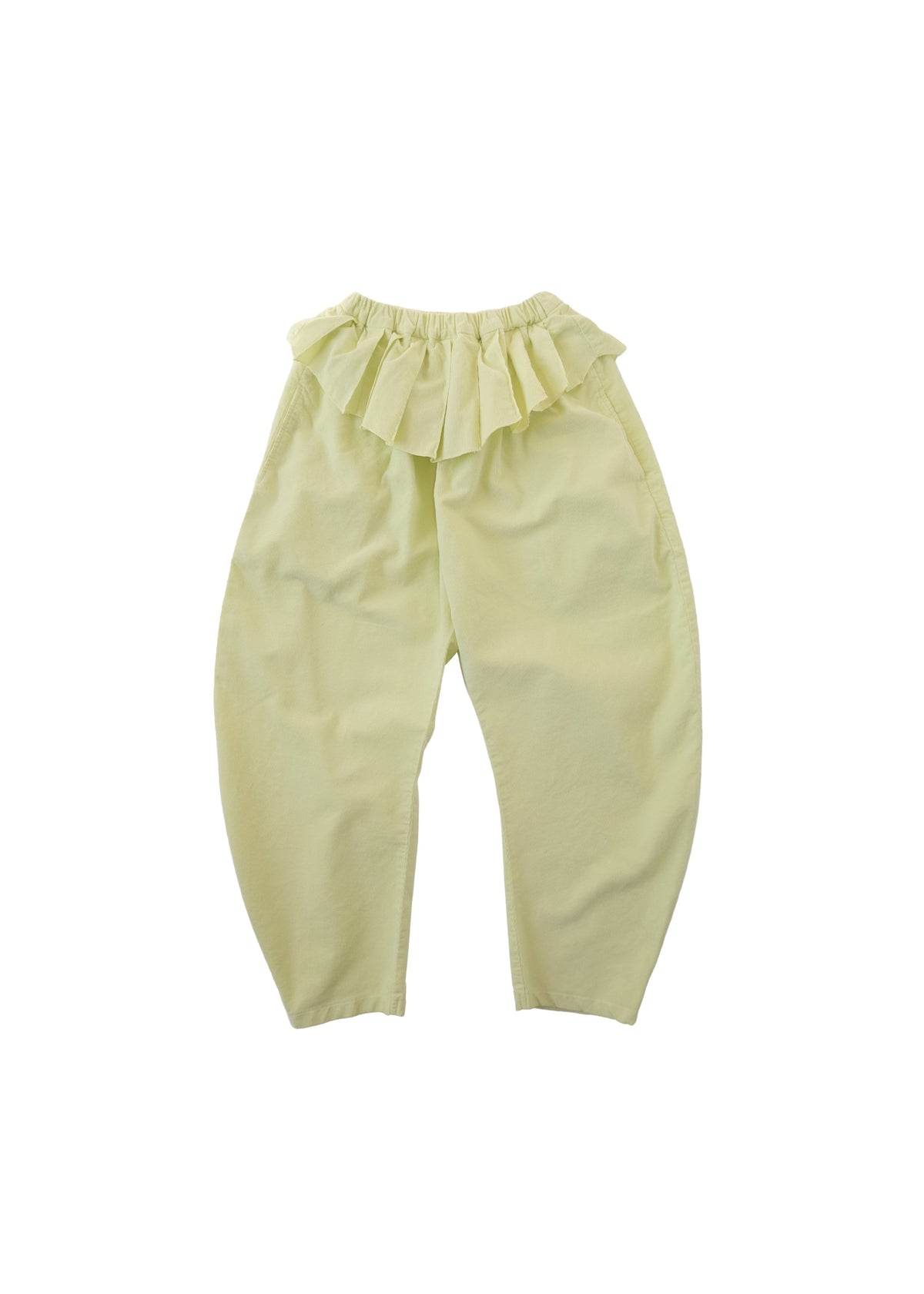 Pleated Balloon Pants LIME