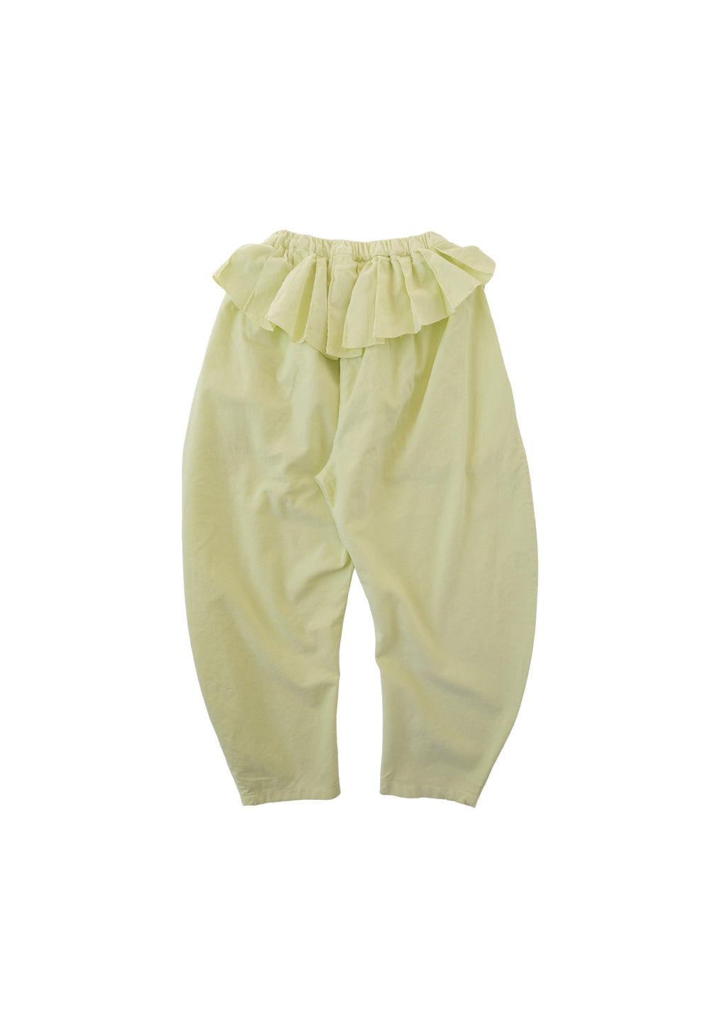 Pleated Balloon Pants LIME