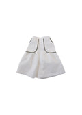 Quilted Harf Pants OFF WHITE