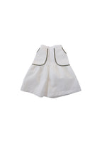 Quilted Harf Pants OFF WHITE