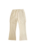 Velour Layered Pants SAND BEIGE