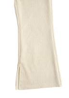 Velour Layered Pants SAND BEIGE