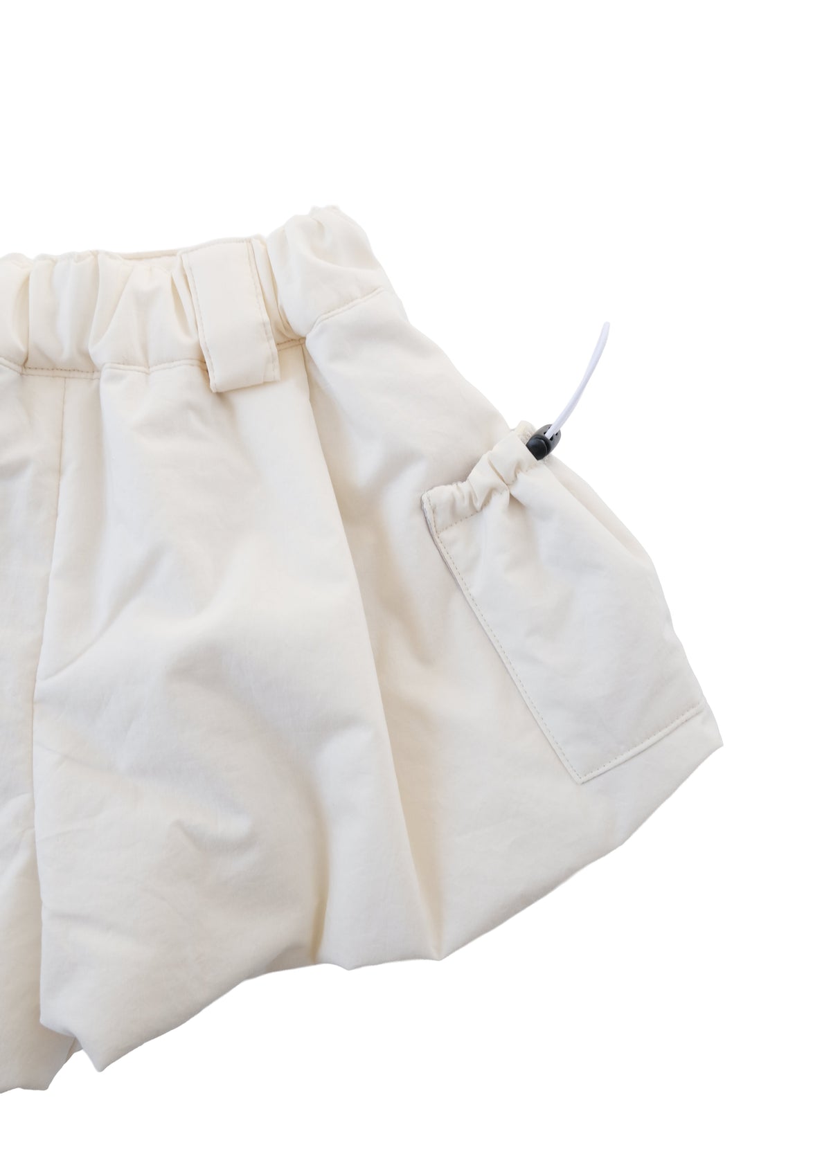 Padded Balloon Pants IVORY