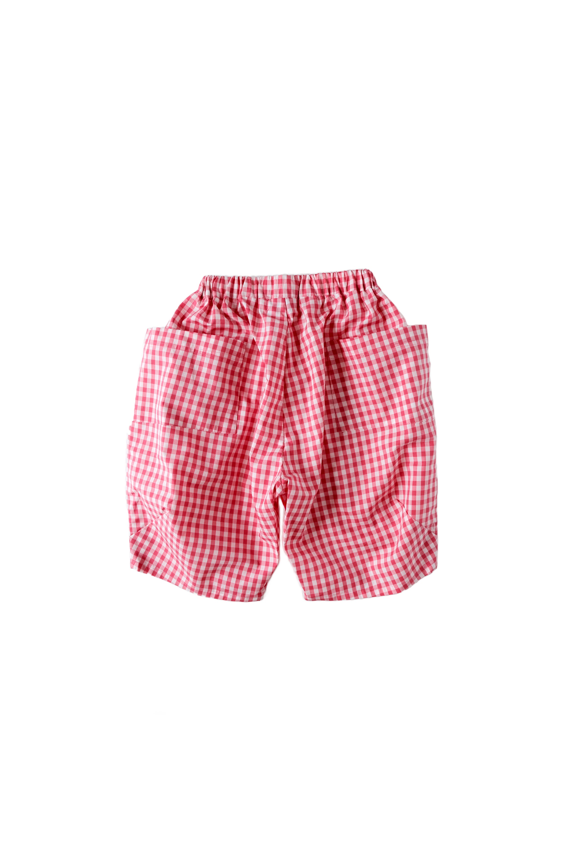 Gingham Puff Shorts