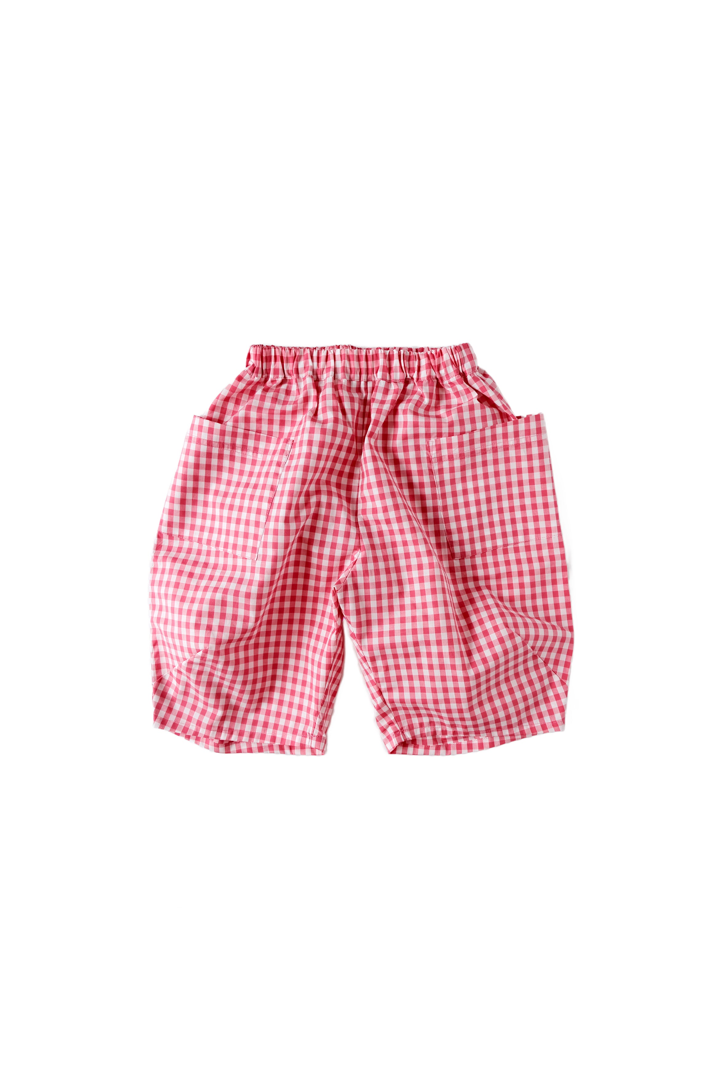 Gingham Puff Shorts