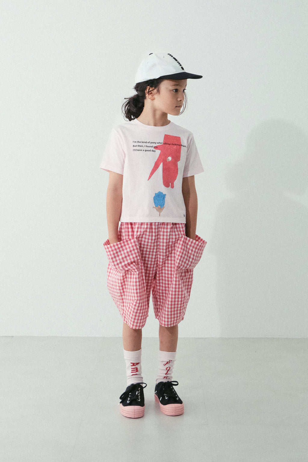 Gingham Puff Shorts