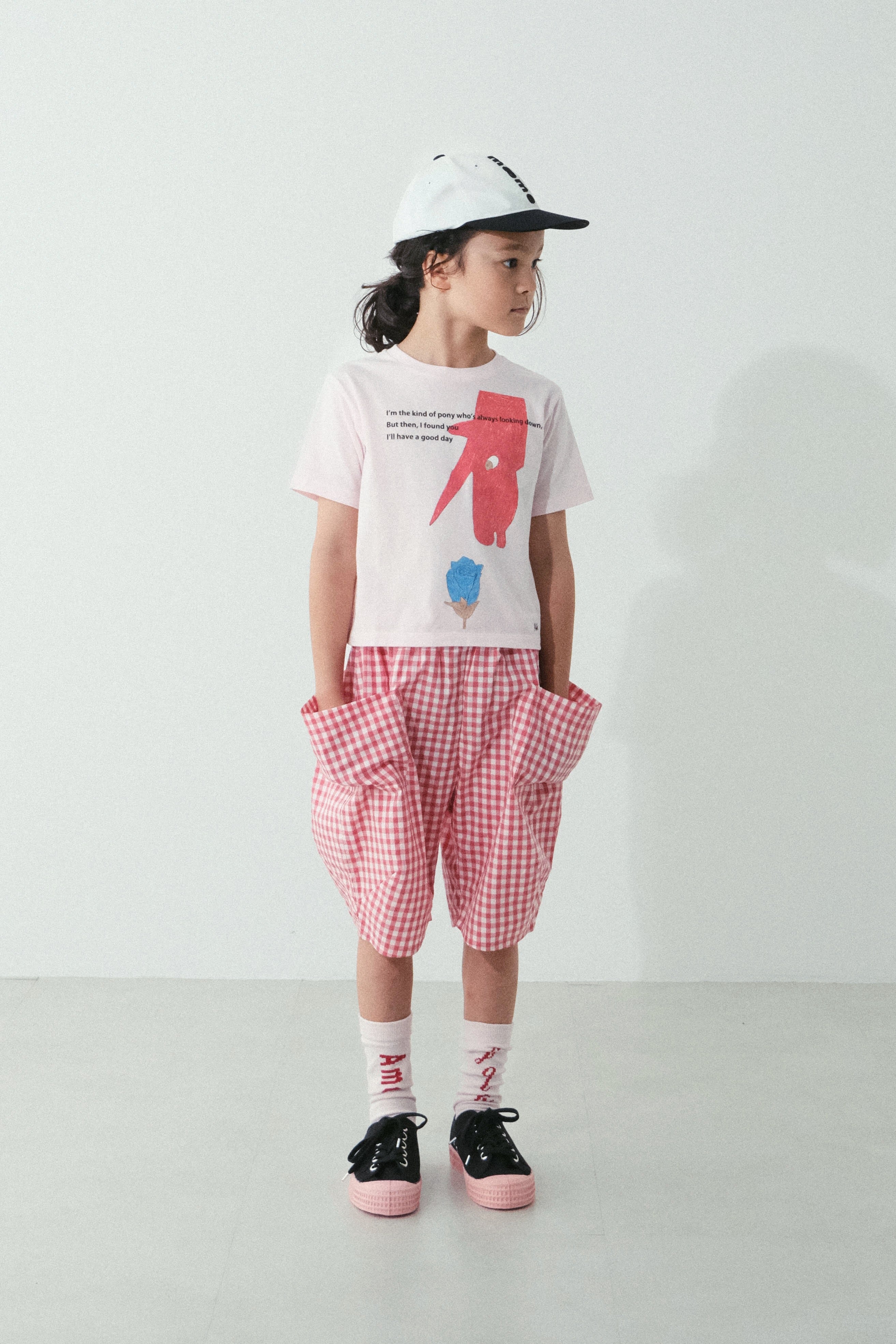 Gingham Puff Shorts